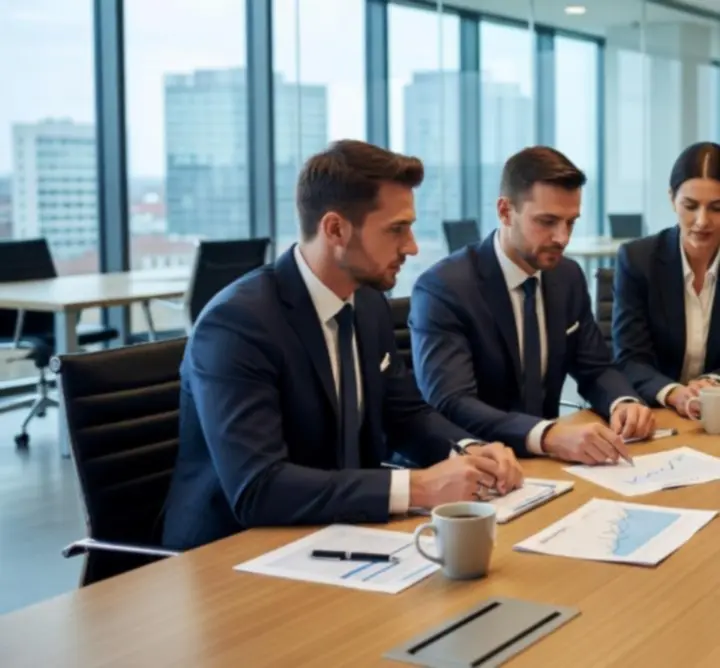 Zespół konsultantów Sylwia Mioduszewska Accounting & Payroll services  pracujący nad rozwiązaniami dla klienta